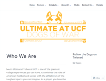 Tablet Screenshot of centralfloridaultimate.com